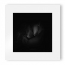 Kōan n.2- 70x70cm su tamburato 95x95cm - stampa giclée su carta Hahnemuhle
