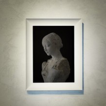 Kore n.2 di Alessio Deli - 40x30 cm - stampa giclée su carta Hahnemuhle - L'opera si trova nella sala introduttiva ed è l'unica a non appartenere al progetto Come allo specchio