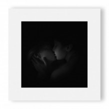 Kōan n.3- 70x70cm su tamburato 95x95cm - stampa giclée su carta Hahnemuhle