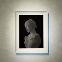 Kore n.2 di Alessio Deli - 40x30 cm - stampa giclée su carta Hahnemuhle - L'opera si trova nella sala introduttiva ed è l'unica a non appartenere al progetto Come allo specchio