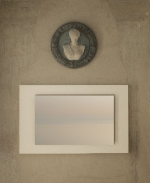 Luglio - Alba n.2 - 80x133cm su tamburato 115x185cm - stampa giclée su carta Hahnemuhle